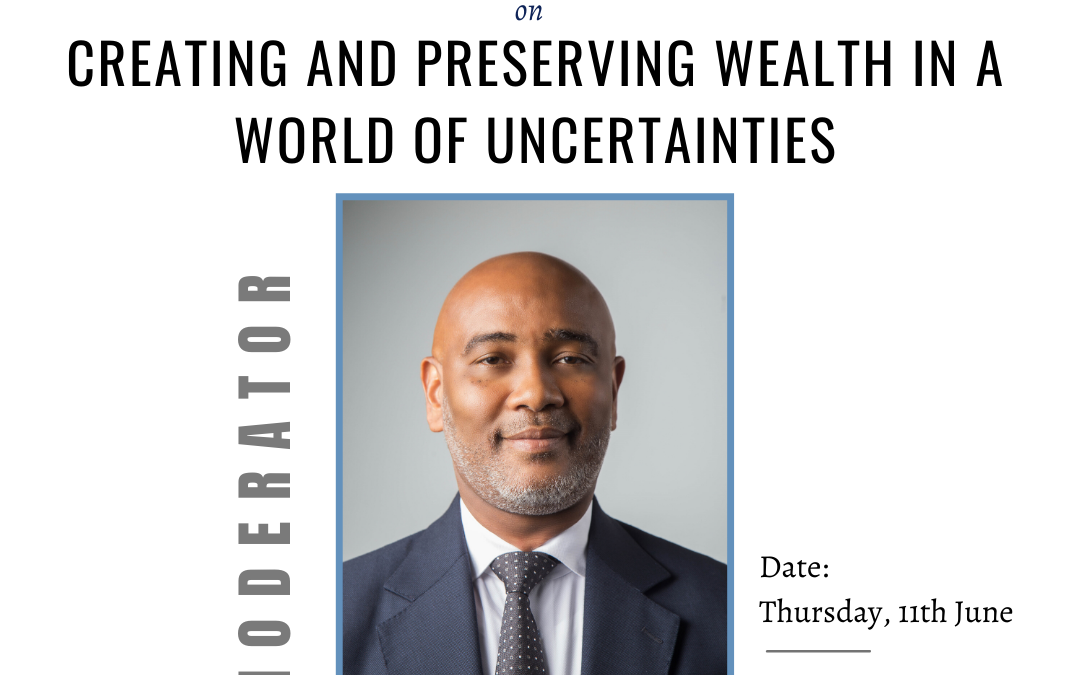 Join our Lead Partner, Mr Ayuli Jemide, on June 11 at 1pm (WAT) for an insightful panel discussion with the IE Alumni on “Creating and preserving wealth in a world of uncertainties”.