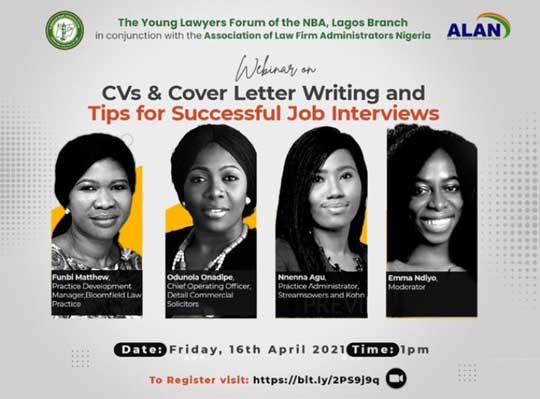 Our Lead Operating Officer, Odunola Onadipe, speaking at NBA Young Lawyers Forum