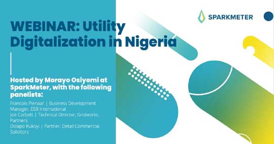 Detail Dolapo Kukoyi panelist at SparkMeter's Webinar Utility Digitalization Nigeria