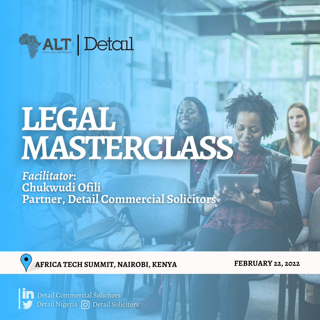 AFRICAN LAW & TECH NETWORK- LEGAL MASTERCLASS