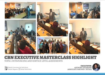 Executive Masterclass for Central Bank of Nigeria Lawyers