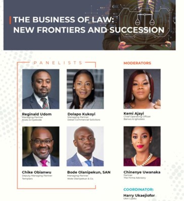 The Business of Law: New Frontiers and Succession
