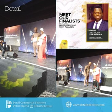 ESQ Nigerian Legal Nigerian Rising Star Award – Anthony Ezeamama