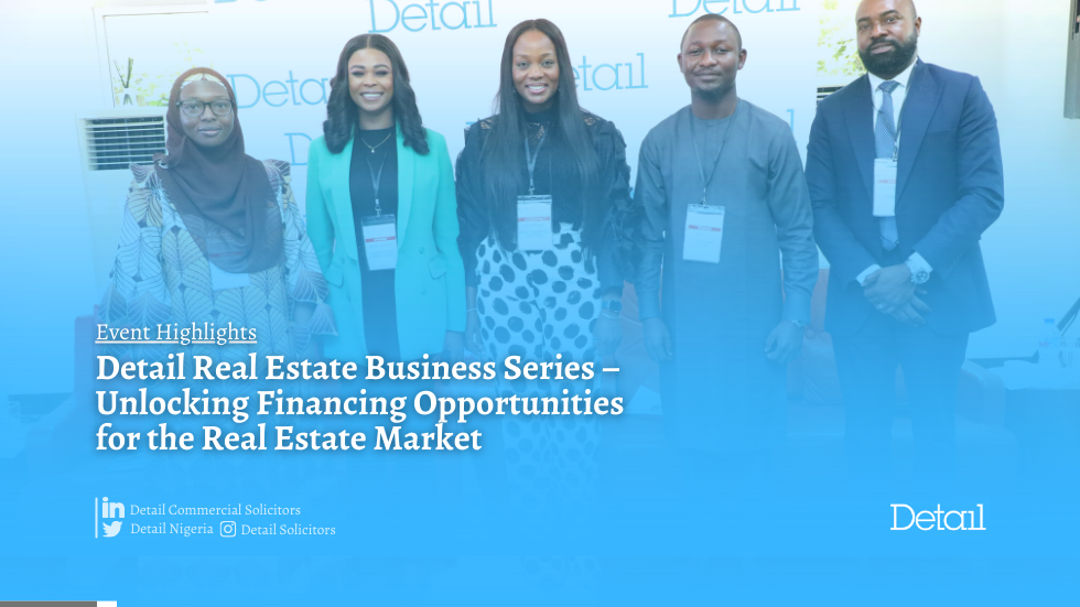 DETAIL Real Estate Business Series Highlights
